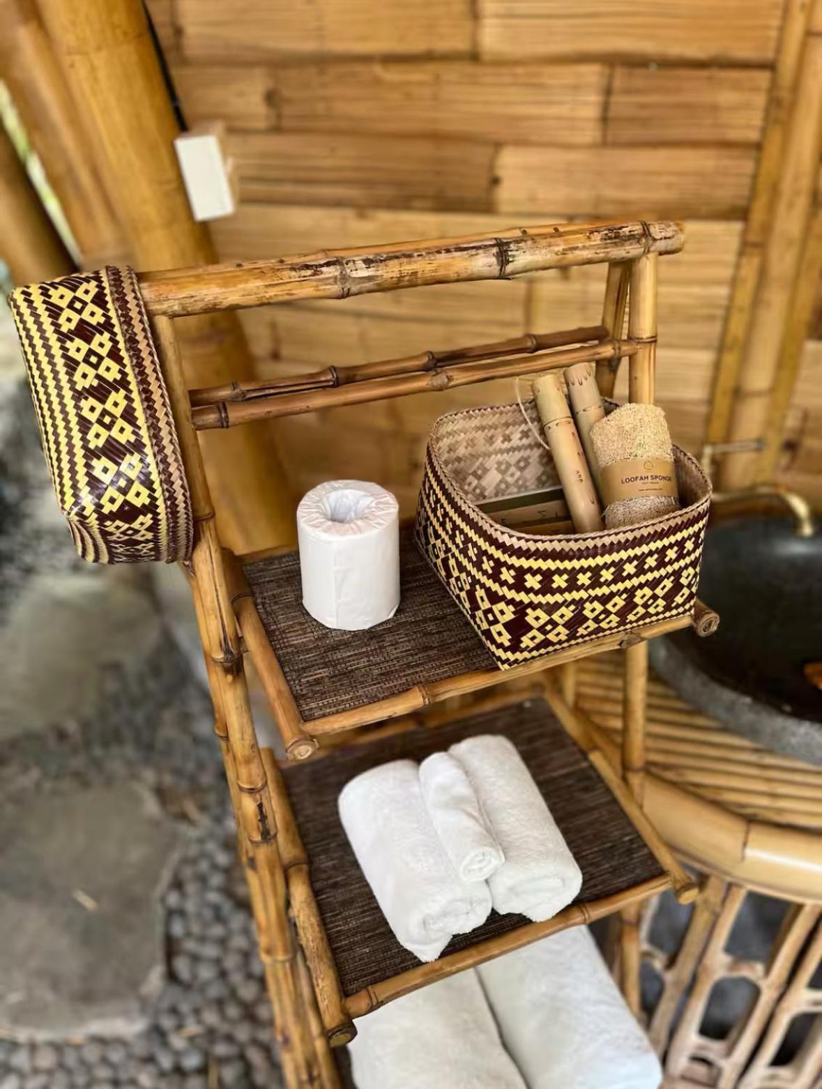 Wahem Eco Bamboo - Magical Bamboo House Ubud Bali别墅 外观 照片