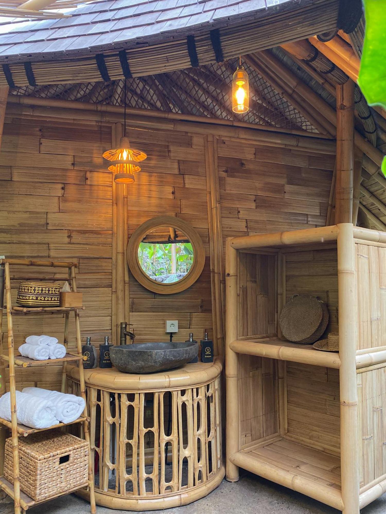 Wahem Eco Bamboo - Magical Bamboo House Ubud Bali别墅 外观 照片