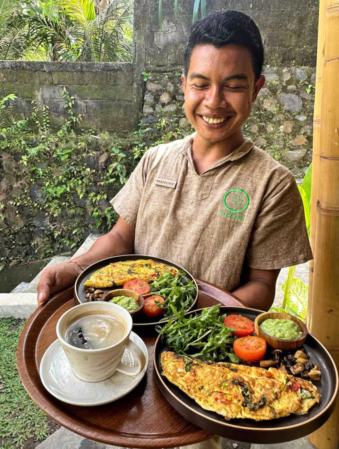 Wahem Eco Bamboo - Magical Bamboo House Ubud Bali别墅 外观 照片