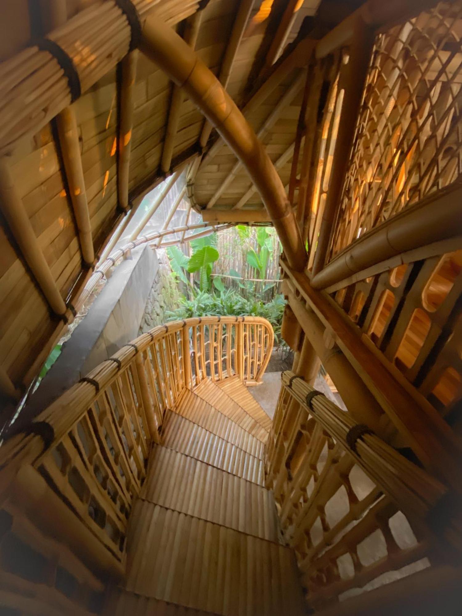 Wahem Eco Bamboo - Magical Bamboo House Ubud Bali别墅 外观 照片