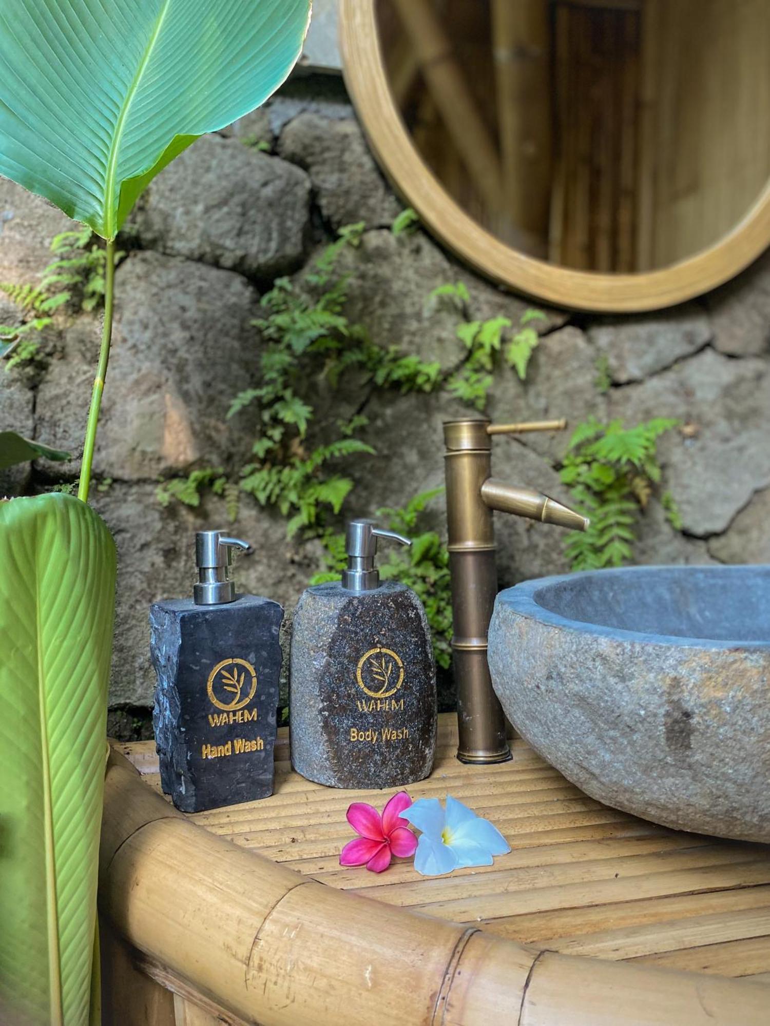 Wahem Eco Bamboo - Magical Bamboo House Ubud Bali别墅 外观 照片