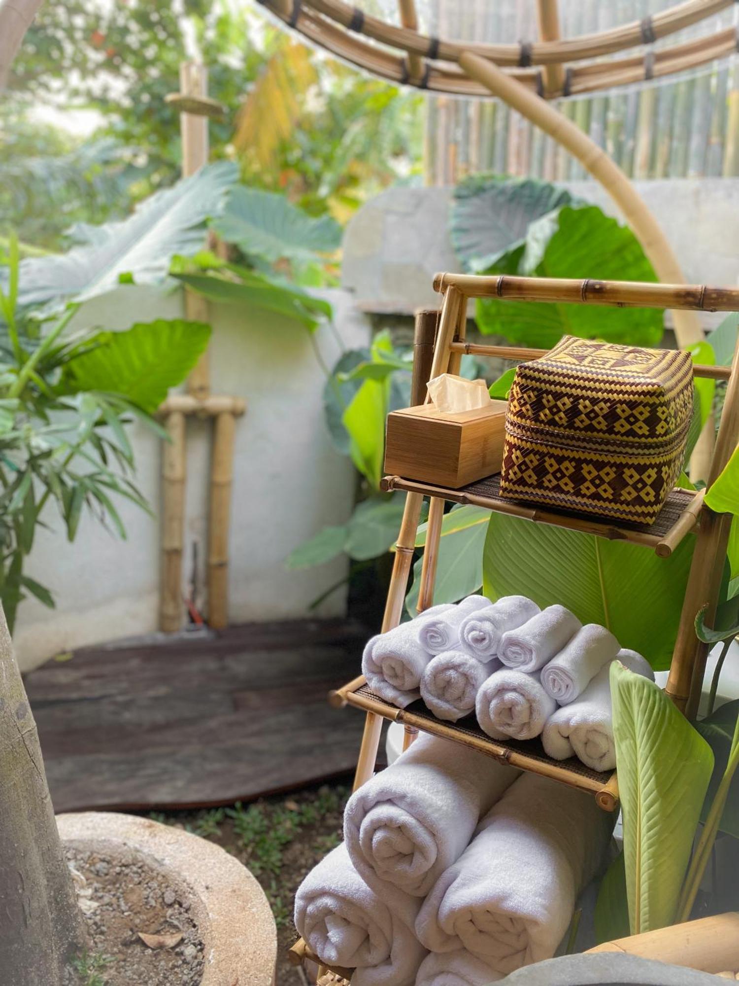 Wahem Eco Bamboo - Magical Bamboo House Ubud Bali别墅 外观 照片