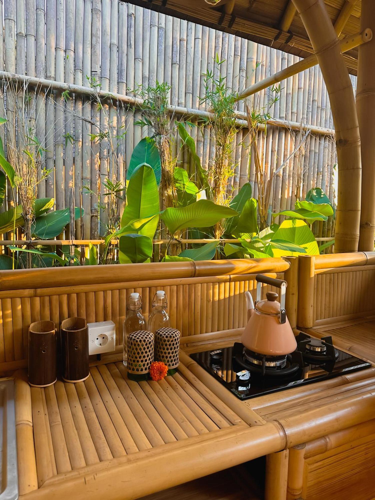 Wahem Eco Bamboo - Magical Bamboo House Ubud Bali别墅 外观 照片