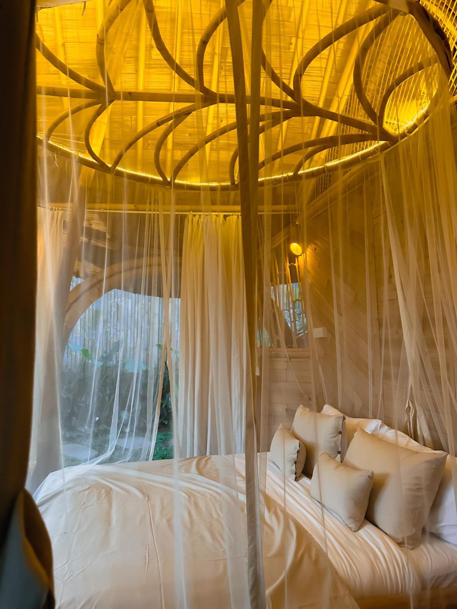 Wahem Eco Bamboo - Magical Bamboo House Ubud Bali别墅 外观 照片