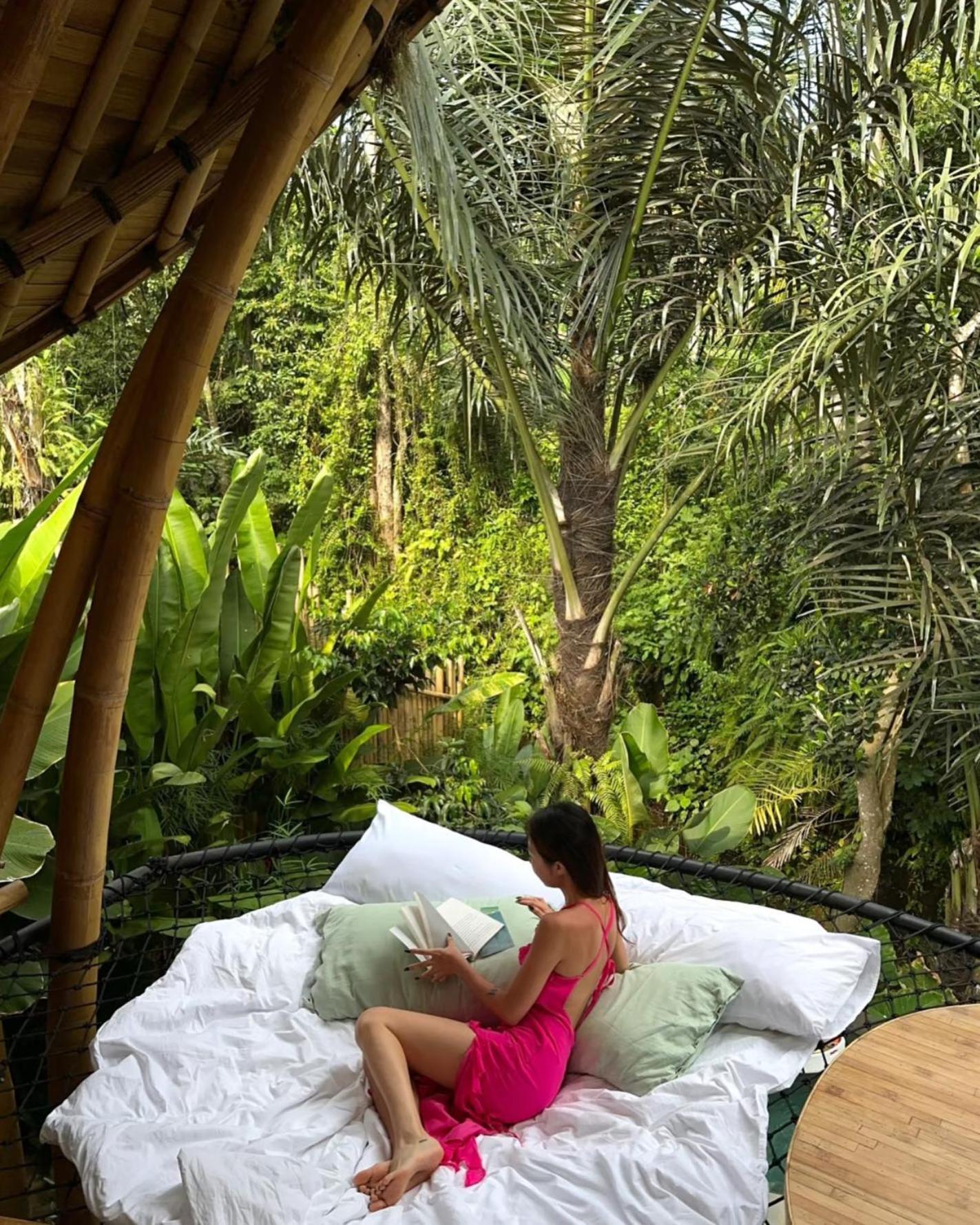Wahem Eco Bamboo - Magical Bamboo House Ubud Bali别墅 外观 照片